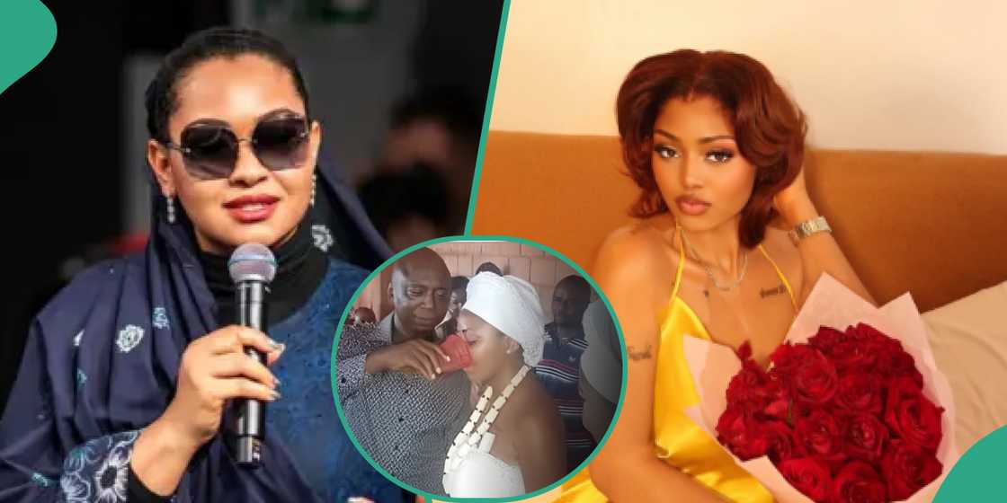 Natasha Akpoti Weighs in on Regina Daniels’ Disturbing Claims Natasha Akpoti Weighs in on Regina Daniels’ Disturbing Claims