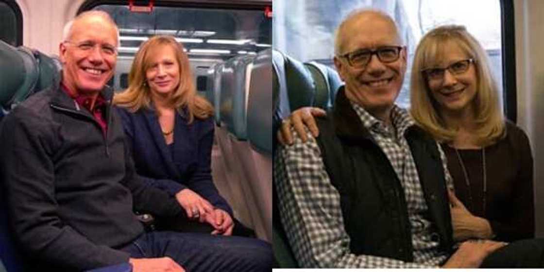 Couple Who Met on a Train on Christmas Day Recount Marital Experience 10 Years After Couple Who Met on a Train on Christmas Day Recount Marital Experience 10 Years After