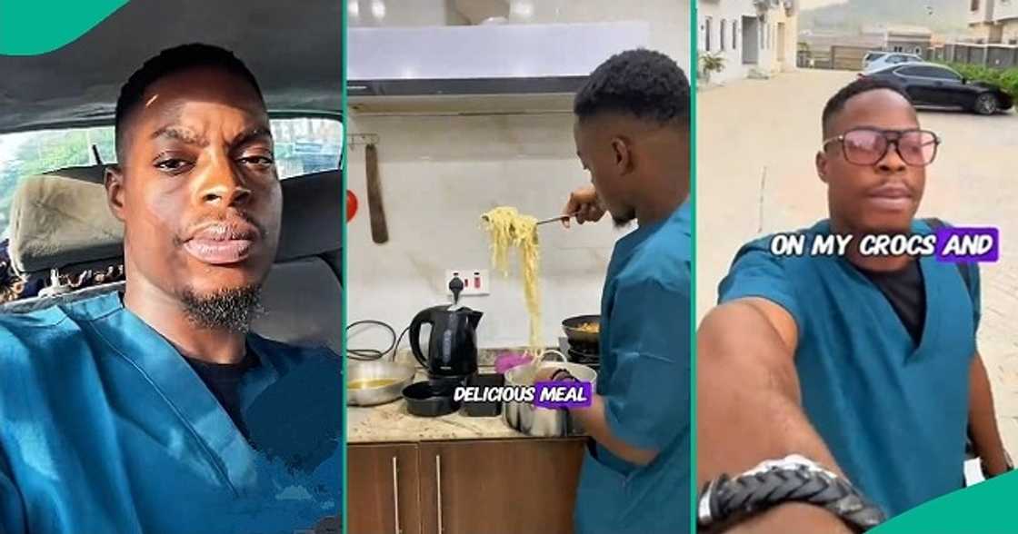 Nigerian doctor goes viral after sharing his daily morning routine Nigerian doctor goes viral after sharing his daily morning routine