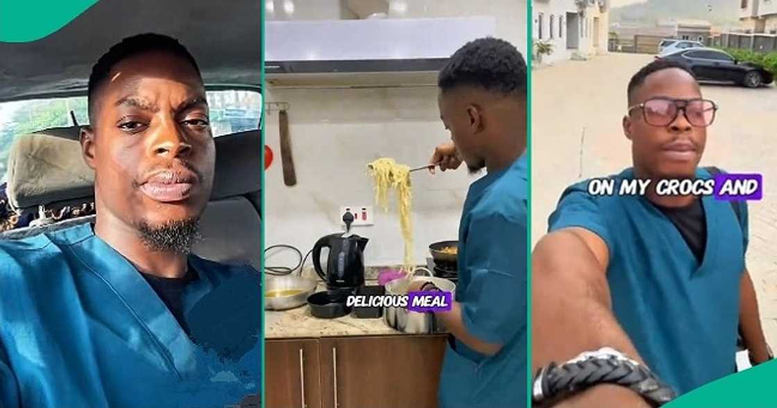 Nigerian doctor goes viral after sharing his daily morning routine