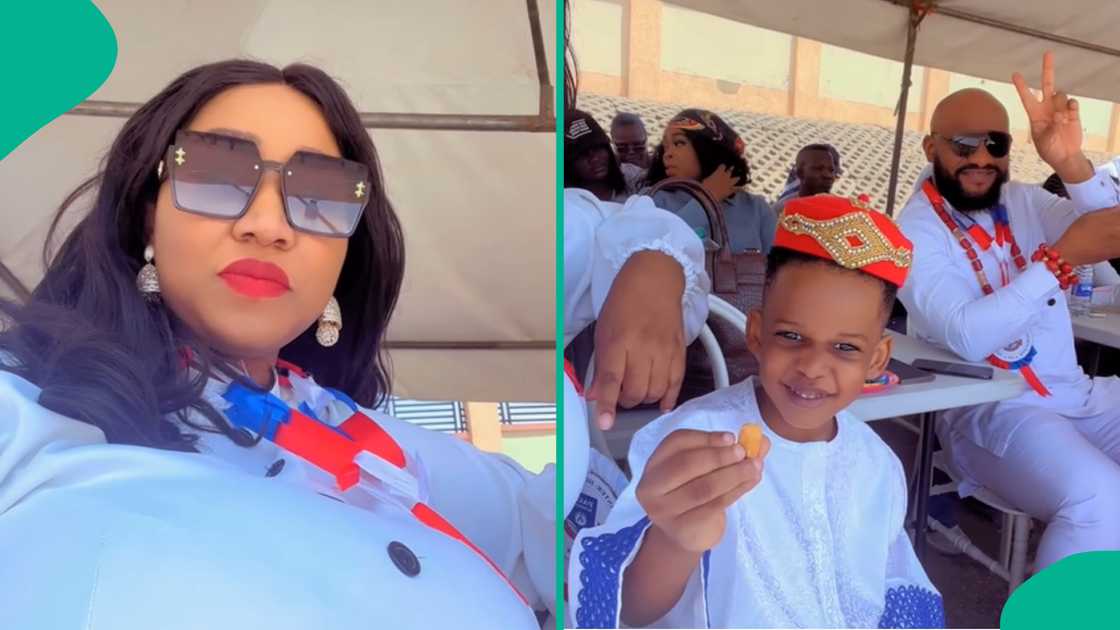 Yul Edochie and Judy Austin's son, Star Dikeh.