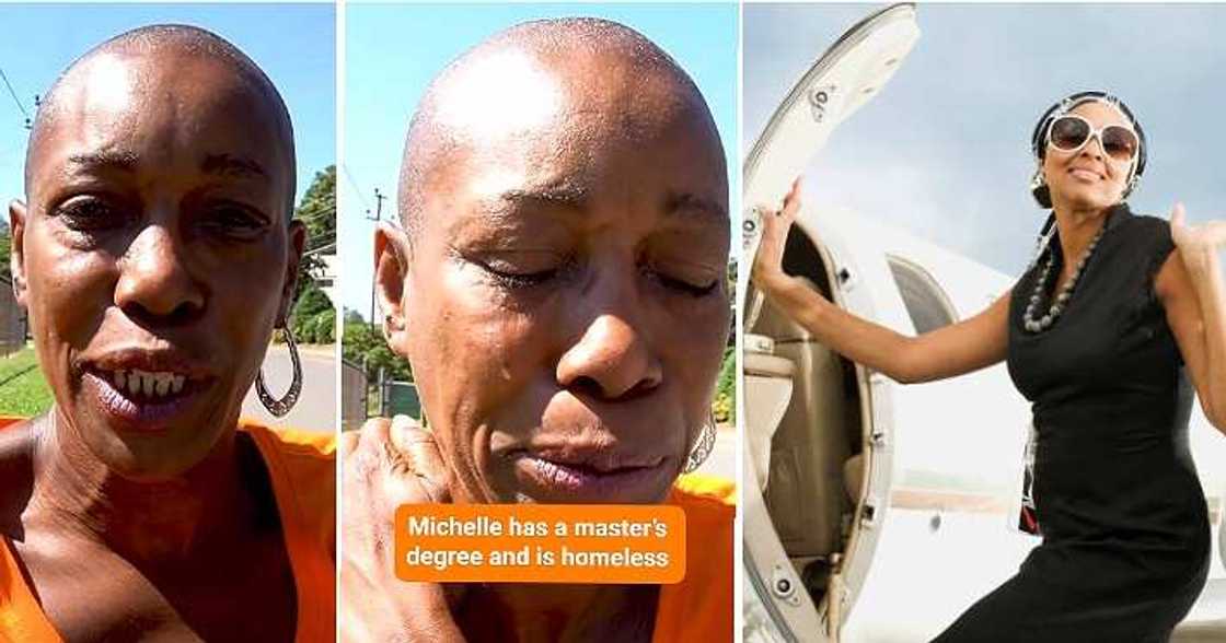 Masters degree holder currently homeless, tears Masters degree holder currently homeless, tears