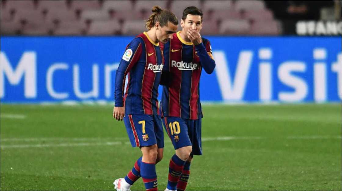 Amazing Gesture by Lionel Messi Selflessly Gives Up Hat-Trick to Let Antoine Griezmann Score Amazing Gesture by Lionel Messi Selflessly Gives Up Hat-Trick to Let Antoine Griezmann Score
