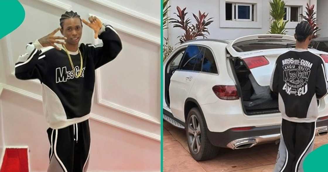 Nigerian man posts inspiring video as he acquires his second car, a GLC whip. Nigerian man posts inspiring video as he acquires his second car, a GLC whip.