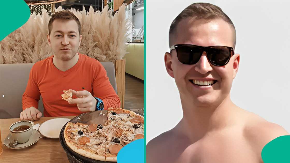 Ghanaian authorities releases the passport image photo of russian man Yaytseslave in Ghana