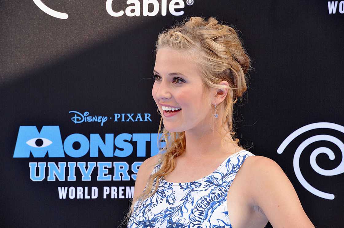 Actress Caroline Sunshine at the El Capitan Theatre Actress Caroline Sunshine at the El Capitan Theatre