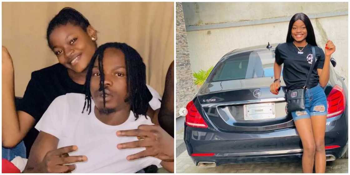 Naira Marley’s sister Shubomi acquires brand new Mercedez Benz Naira Marley’s sister Shubomi acquires brand new Mercedez Benz
