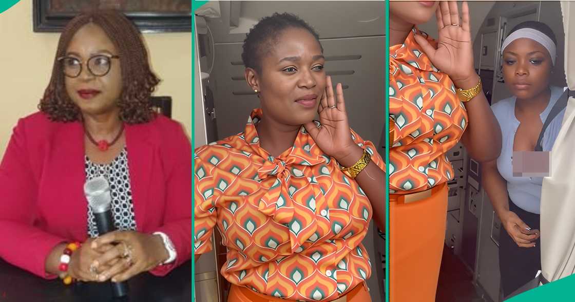 A Nigerian passenger shares an observation as an Ibom Air passenger slaps an air hostess A Nigerian passenger shares an observation as an Ibom Air passenger slaps an air hostess