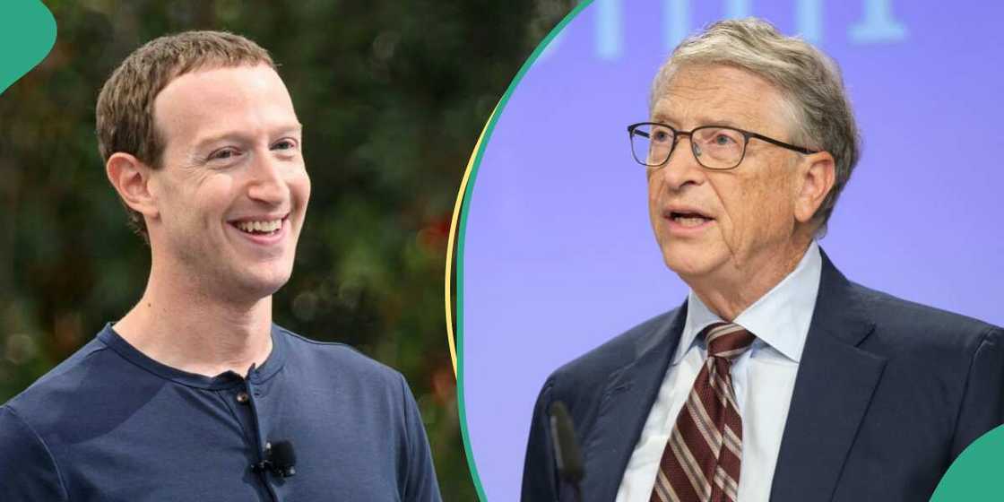 Mark Zuckerberg, Bill Gates, Billionaire