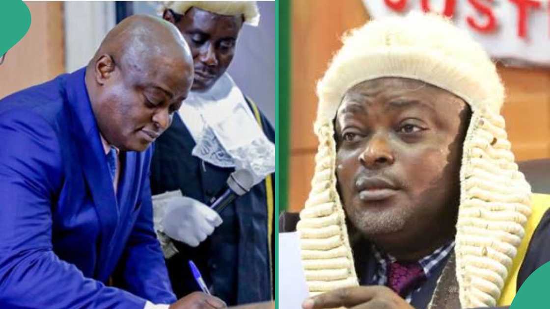 The Lagos State High Court has invalidated the removal of Mudashiru Obasa as the speaker of the Lagos State House of Assembly. The Lagos State High Court has invalidated the removal of Mudashiru Obasa as the speaker of the Lagos State House of Assembly.