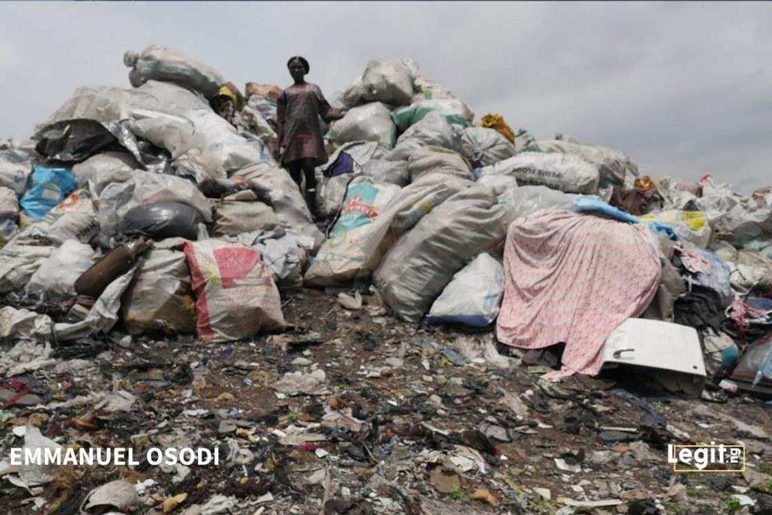 I used to scavenge with my children, old woman says I used to scavenge with my children, old woman says