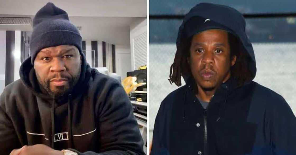 50 Cent and Jay-Z 50 Cent and Jay-Z