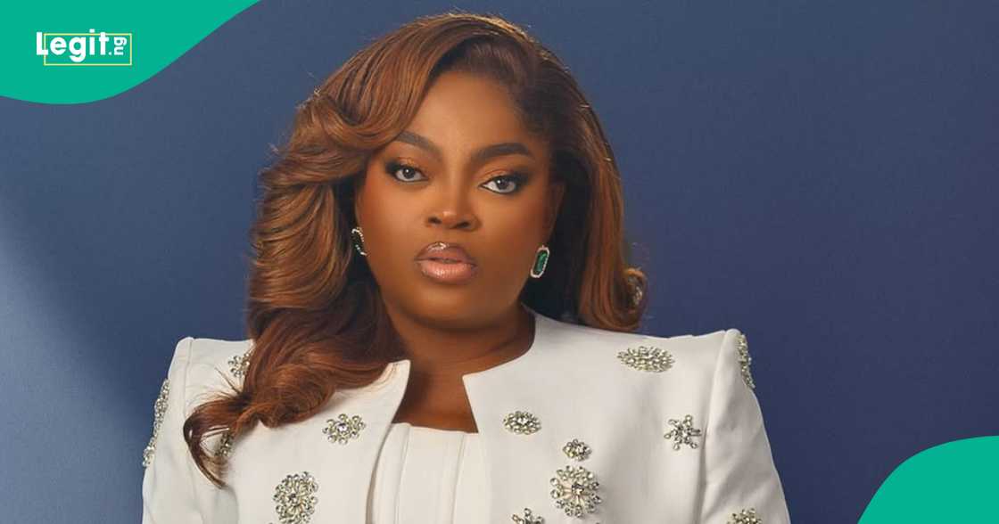 Funke Akindele goes on live session with her fans, they ask questions. Funke Akindele goes on live session with her fans, they ask questions.