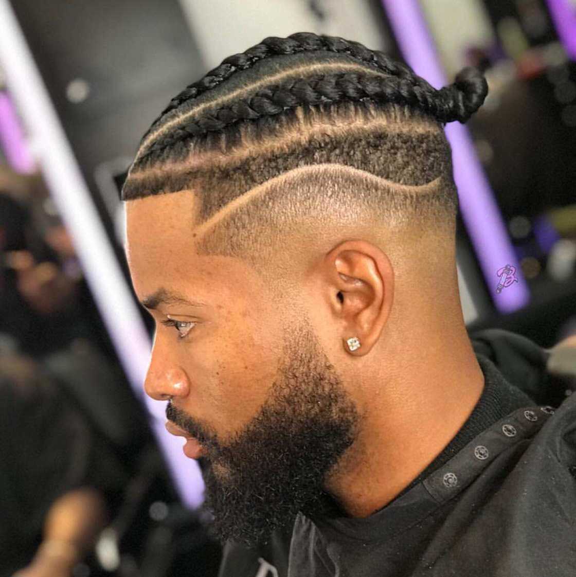 High top fade haircut