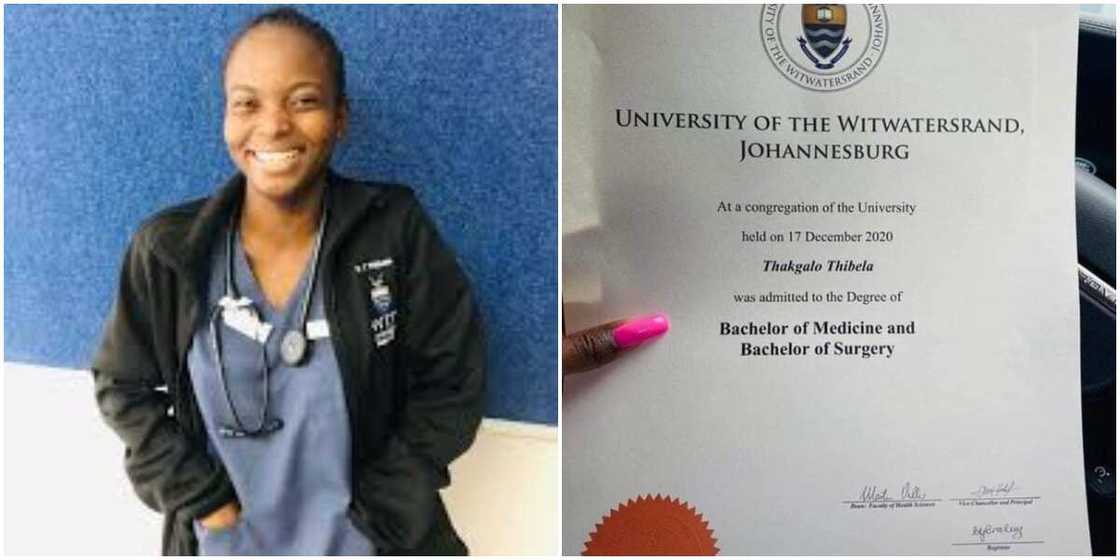 Beautiful lady celebrated as she becomes the youngest medical doctor at 21