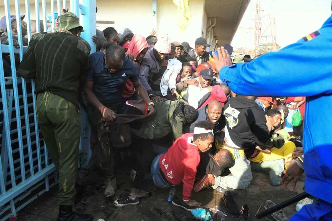 Police have told Kenyans to watch the swearing-in ceremony from home Police have told Kenyans to watch the swearing-in ceremony from home