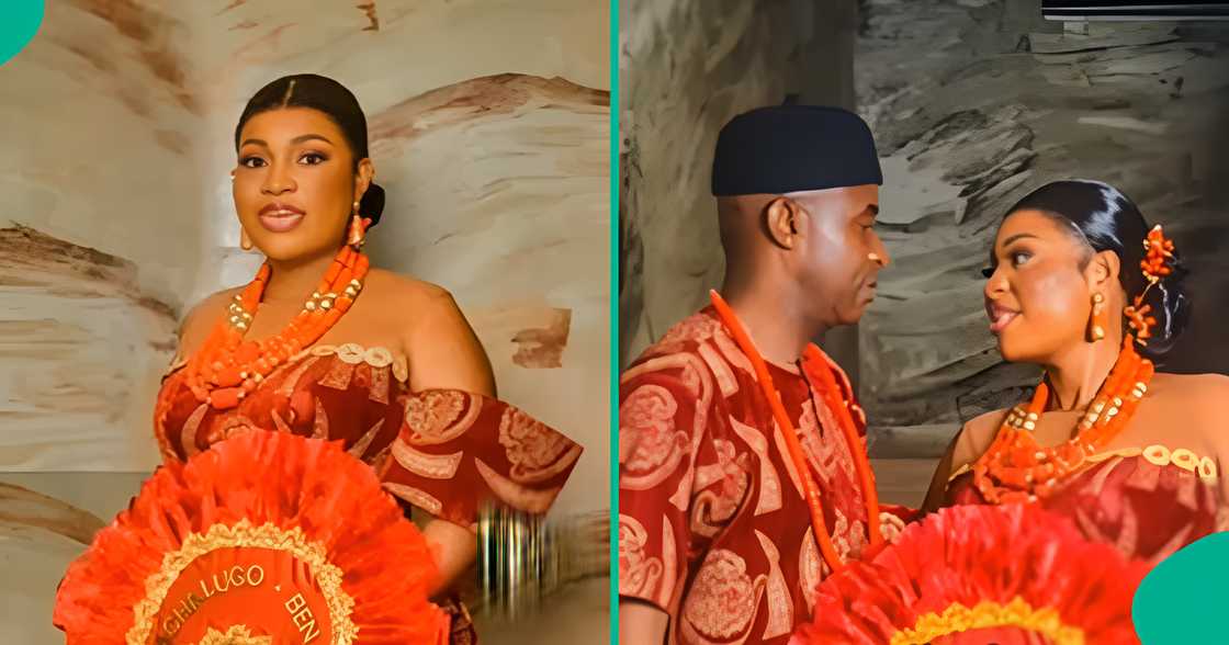 A Nigerian mother of four celebrated as she found love again after losing her husband A Nigerian mother of four celebrated as she found love again after losing her husband