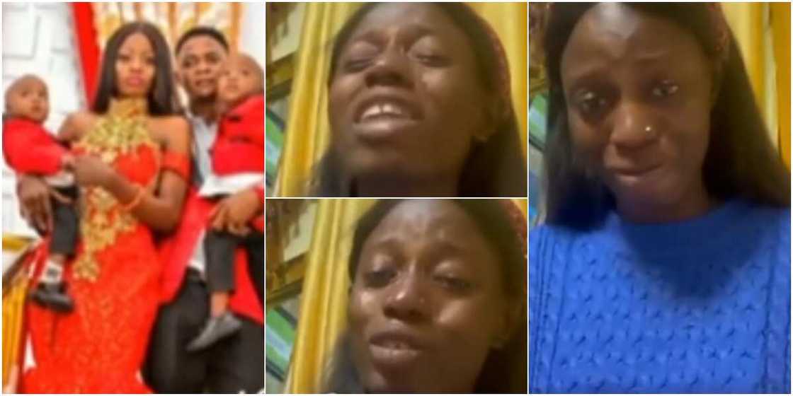The young lady has pleaded with her in-laws to let her be The young lady has pleaded with her in-laws to let her be