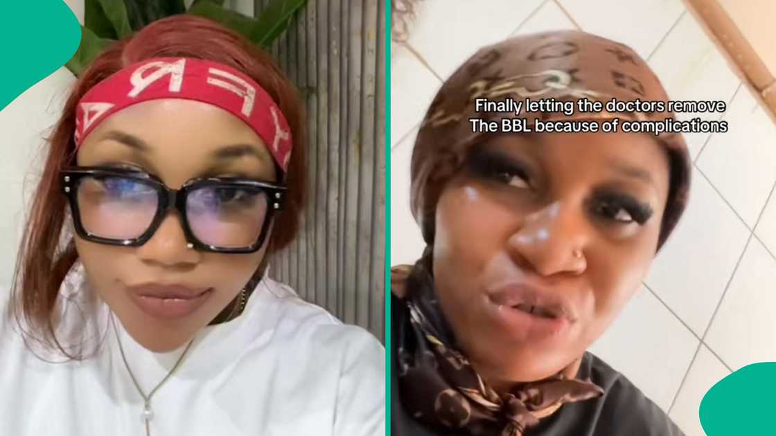 Lady regrets bitterly after getting a BBL done.