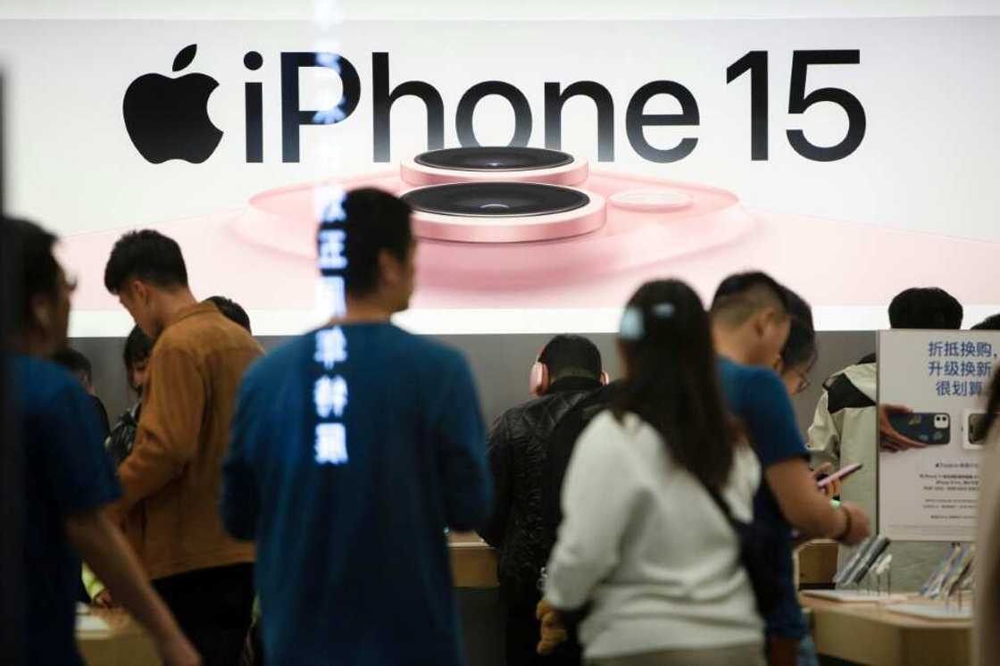 Apple's shares fell after news that iPhone sales in China were lower early this year Apple's shares fell after news that iPhone sales in China were lower early this year