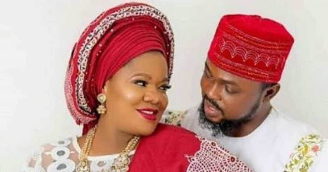 Toyin Abraham and family rock matching pyjamas in heart-melting Christmas Day photo Toyin Abraham and family rock matching pyjamas in heart-melting Christmas Day photo