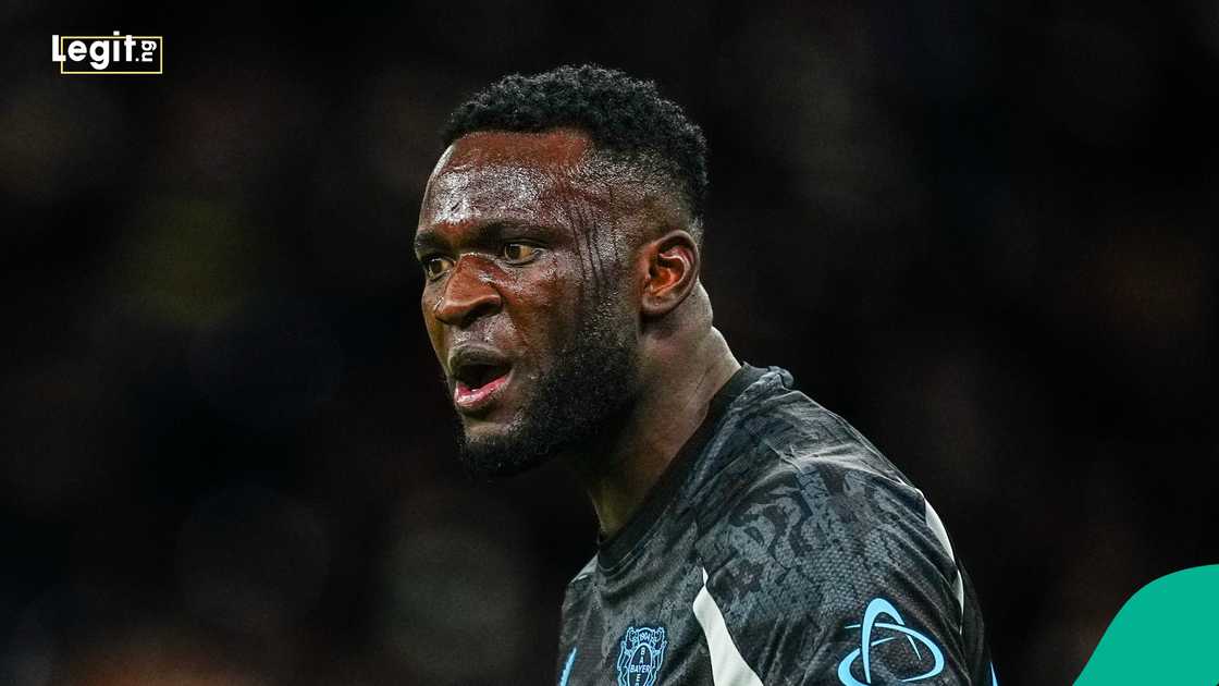 Victor Boniface, Bayern Leverkusen, Eintracht Frankfurt, Bundesliga, Germany. Victor Boniface, Bayern Leverkusen, Eintracht Frankfurt, Bundesliga, Germany.