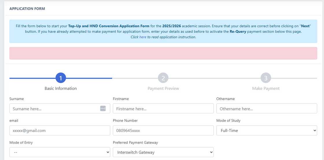 The KWASU top up registration homepage The KWASU top up registration homepage