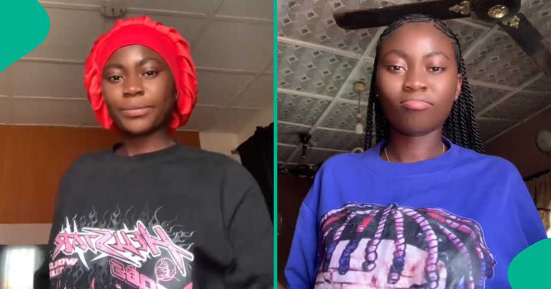 Nigerian lady shares photo of her bike man's new baby as she likens the newborn to an Indian in a viral TikTok video. Nigerian lady shares photo of her bike man's new baby as she likens the newborn to an Indian in a viral TikTok video.