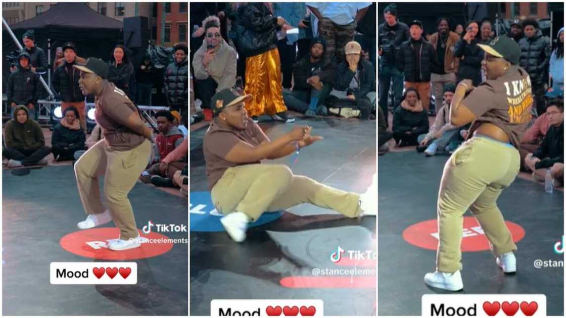 Lady with cool dance/Lady entertained many. Lady with cool dance/Lady entertained many.