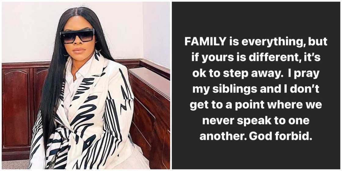 If your family is toxic, it's okay to step away, Laura Ikeji advises If your family is toxic, it's okay to step away, Laura Ikeji advises