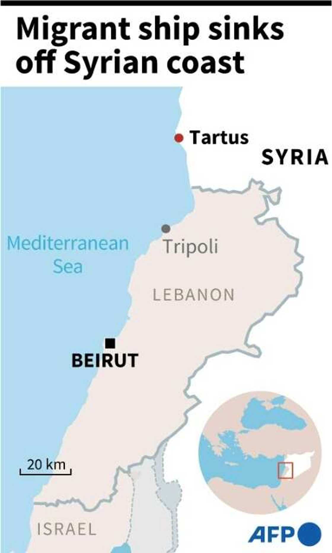 Migrant ship sinks off Syrian coast Migrant ship sinks off Syrian coast