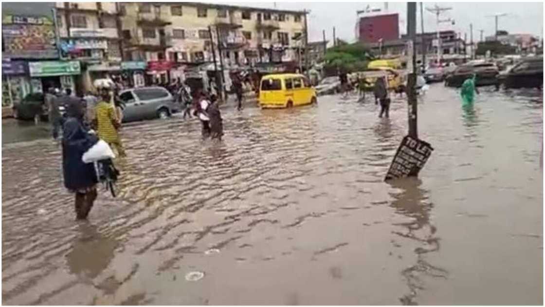 Lagos Flood/Babajide Sanwo-Olu/Computer Village/Ikeja/Lagos