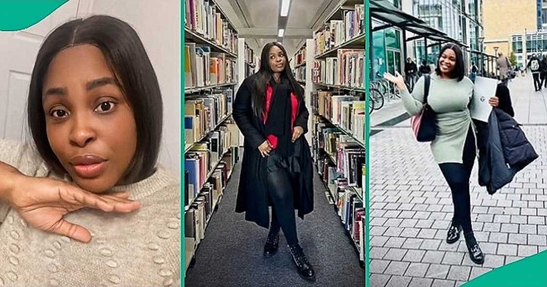 Nigerian lady saves salary for 3 years to pursue education abroad