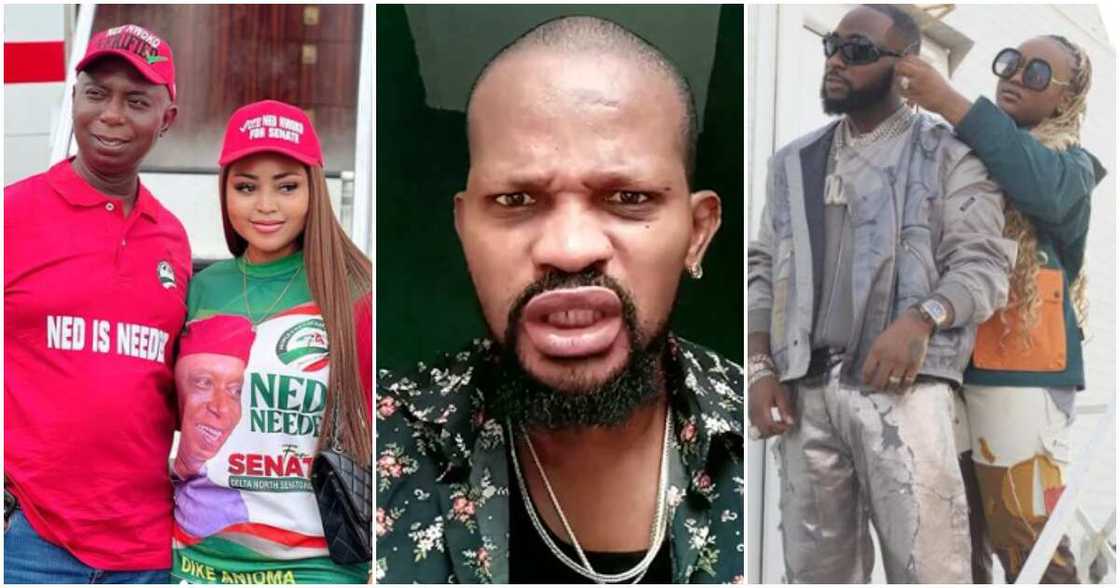 Regina and hubby, Uche Maduagwu, Davido and Chioma Regina and hubby, Uche Maduagwu, Davido and Chioma