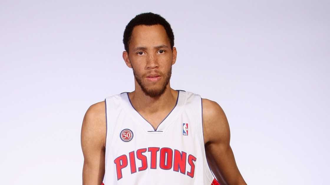 Tayshaun Prince of the Detroit Pistons poses for a portrait