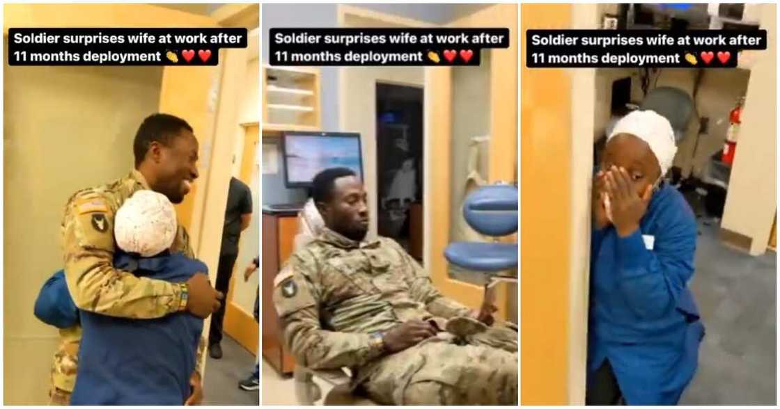 Damilare Oyemomi, Elizabeth, Nigerian man in US army, workplace Damilare Oyemomi, Elizabeth, Nigerian man in US army, workplace