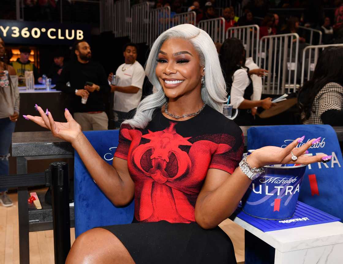 Jade Cargill at State Farm Arena in Atlanta, Georgia Jade Cargill at State Farm Arena in Atlanta, Georgia