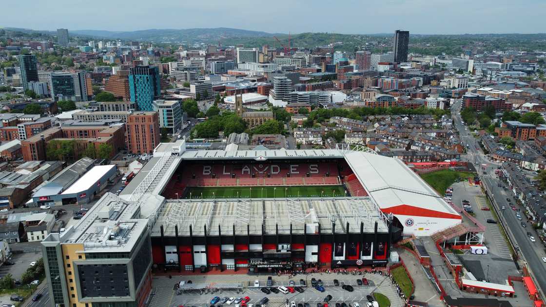 Bramall Lane is the oldest purpose built football stadium in the World Bramall Lane is the oldest purpose built football stadium in the World