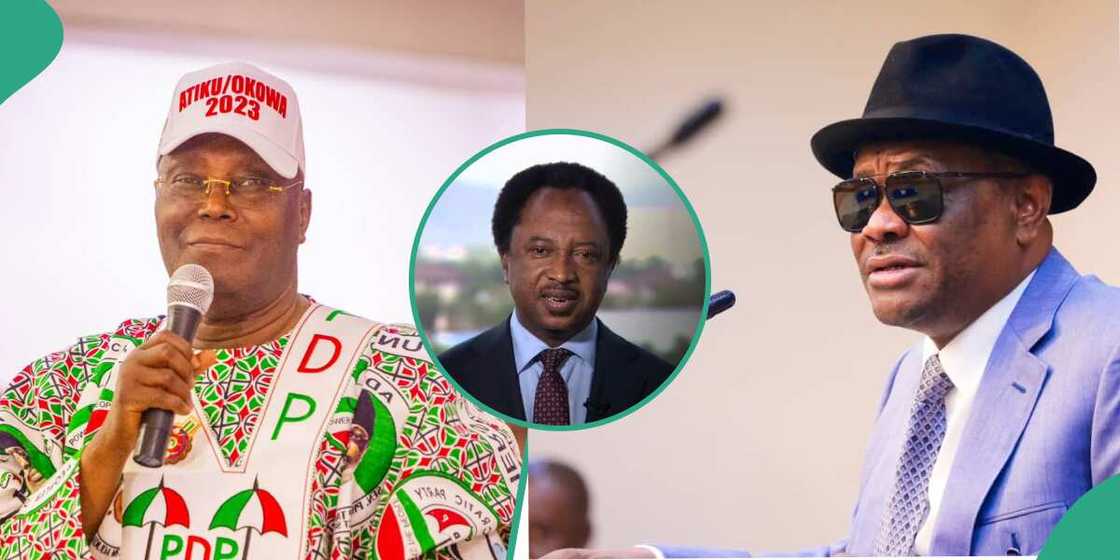 Atiku, Shehu Sani, Wike Atiku, Shehu Sani, Wike