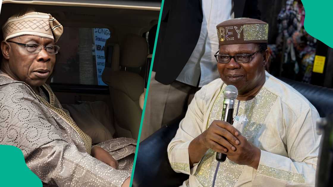Video of how Olusegun Obasanjo greeted Ebenezer Obey at his birthday trends