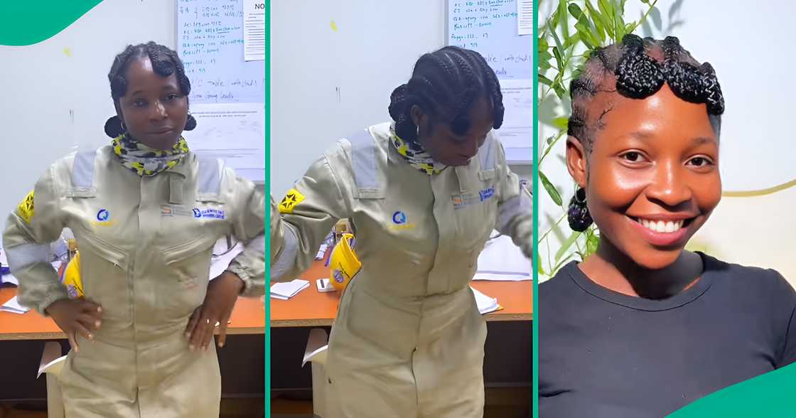 Lady posts funny TikTok clip challenging assumptions about materialism linked to her NLNG job. Lady posts funny TikTok clip challenging assumptions about materialism linked to her NLNG job.