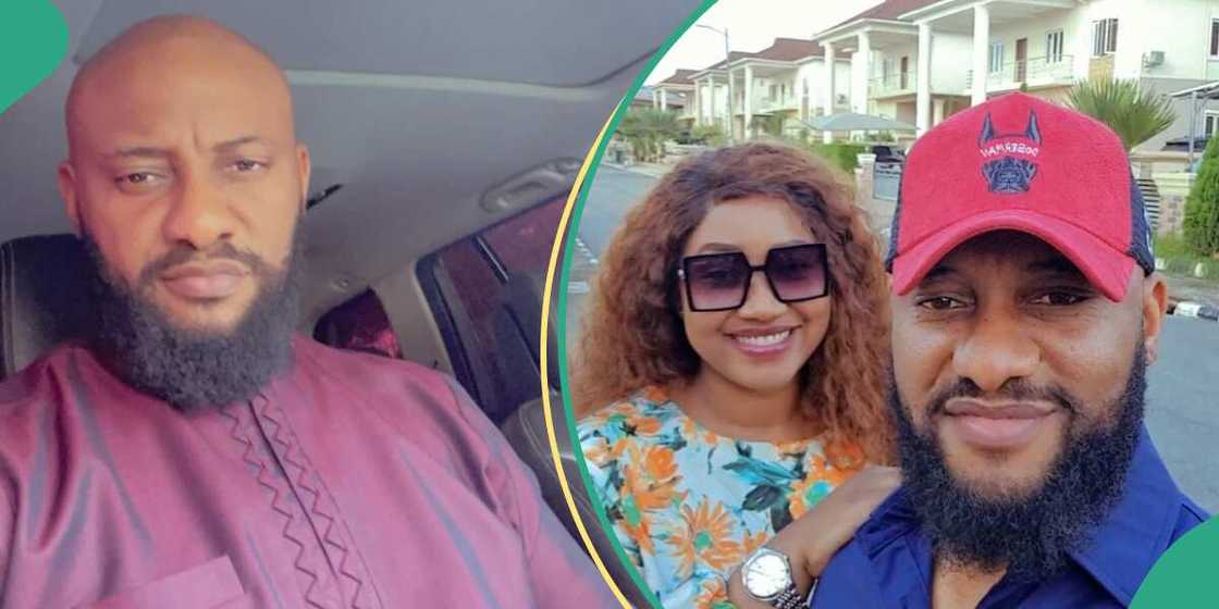 Yul Edochie shares Judy Austin's pictures. Yul Edochie shares Judy Austin's pictures.