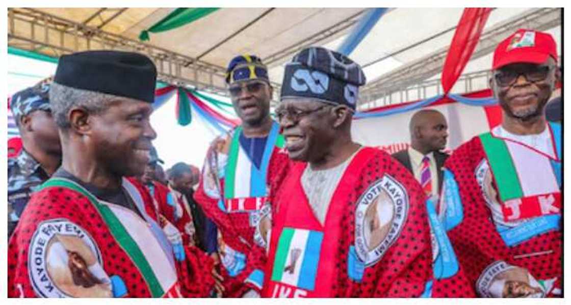 Osinabjo and Tinubu Osinabjo and Tinubu