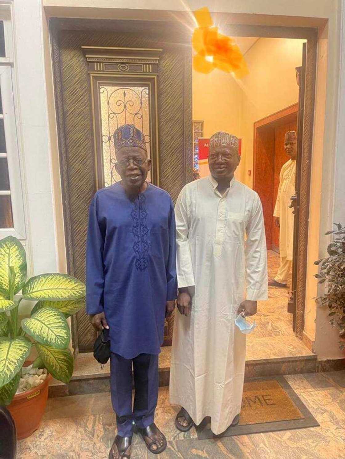 Convention: Tinubu visits APC chairmanship candidate, says his sacrifices to the party will not go in vain