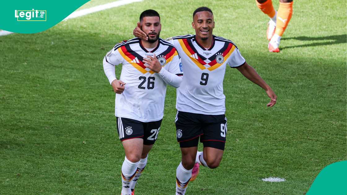 Deniz Undav celebrates his goal with Jamie Leweling during the FIFA World Cup 2026 match against Ivory Coast. Photo by Indrawan Kumala Deniz Undav celebrates his goal with Jamie Leweling during the FIFA World Cup 2026 match against Ivory Coast. Photo by Indrawan Kumala