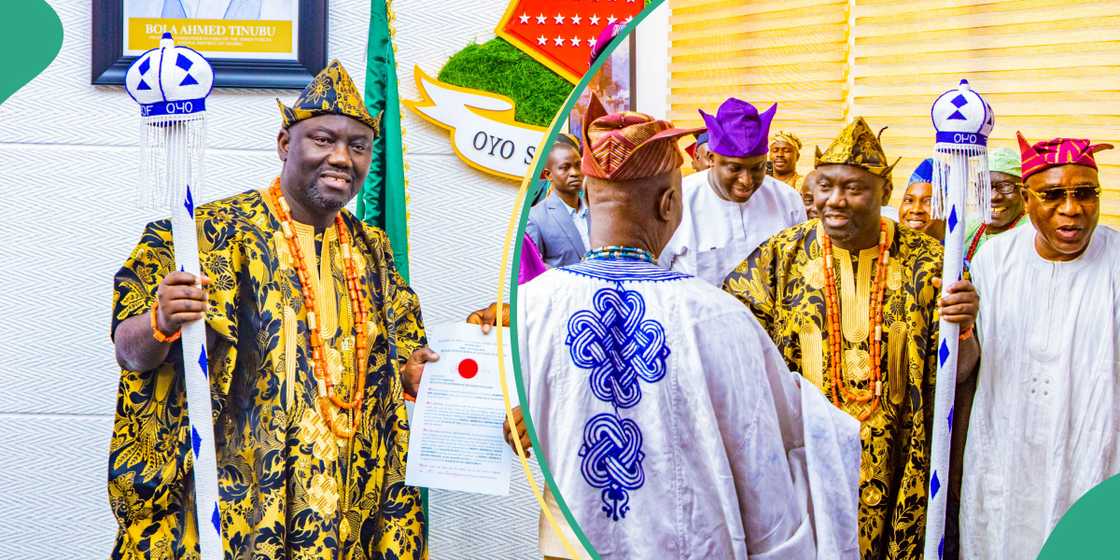 New Alaafin of Oyo, Oba Abimbola Owoade, unveils official title