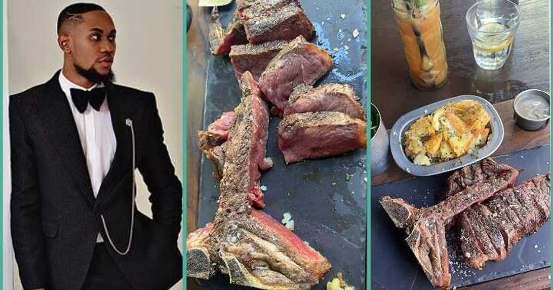 Man shares photo of rare steak he was served at restaurant Man shares photo of rare steak he was served at restaurant