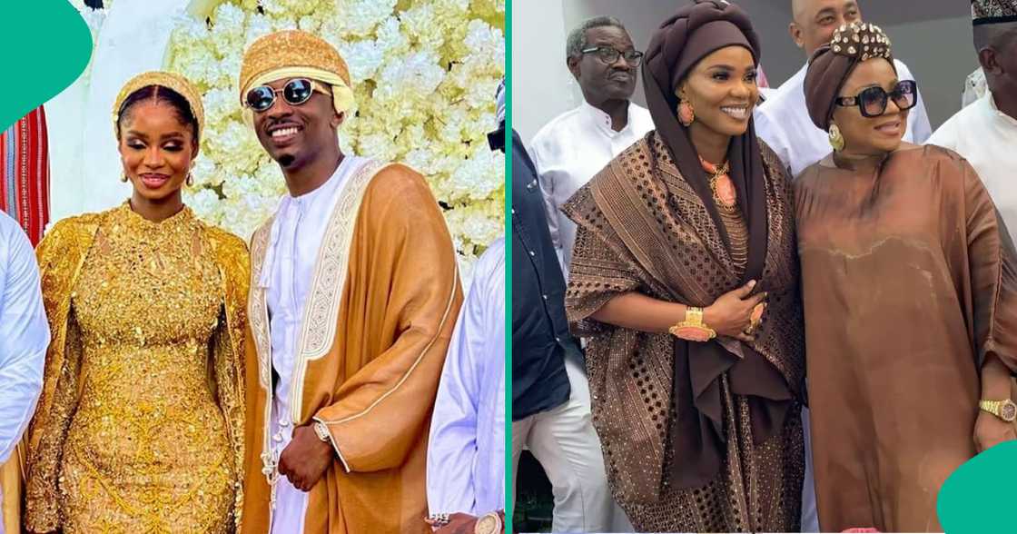 Videos and pictures from Iyabo Ojo's daughter wedding. Videos and pictures from Iyabo Ojo's daughter wedding.