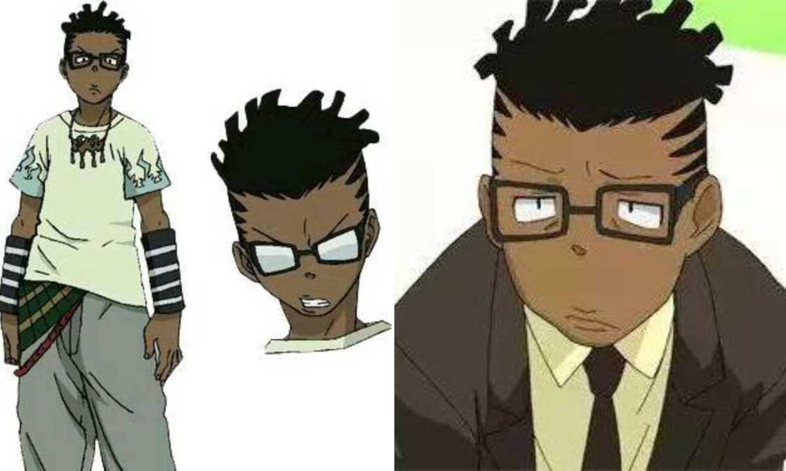 male black anime characters