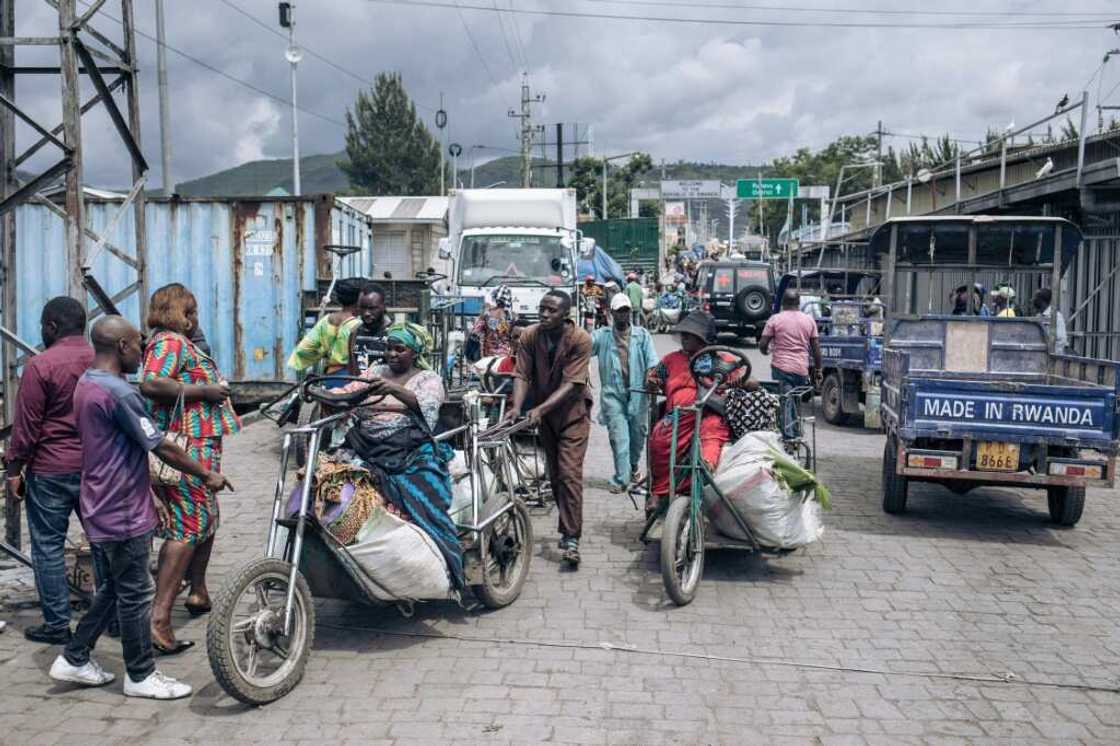 The incident took place at the so-called Petite Barriere border post overnight The incident took place at the so-called Petite Barriere border post overnight